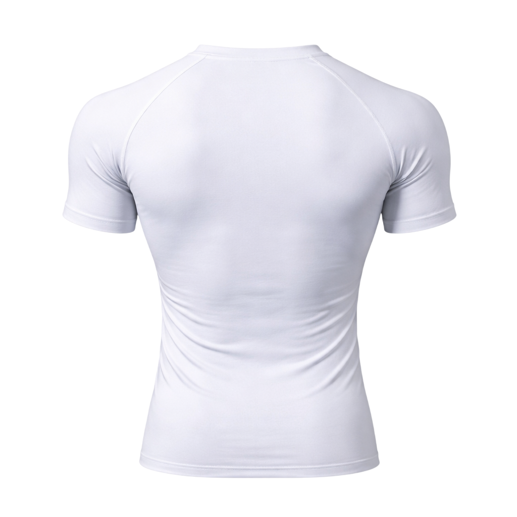 White compression tee