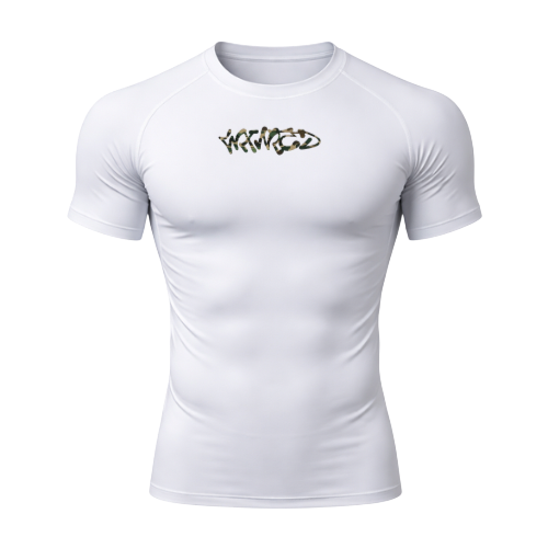 White compression tee
